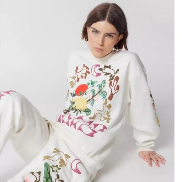 Urban Outfitters Tops - 🍄HOST PICK🍄Market x UO Exclusive Life Cycle Crew Neck Sweatshirt, S, L, NWT